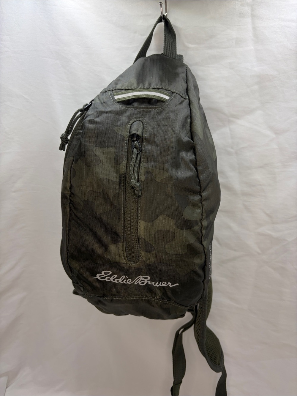 Eddie Bauer Dark Olive Camo Sling Bag